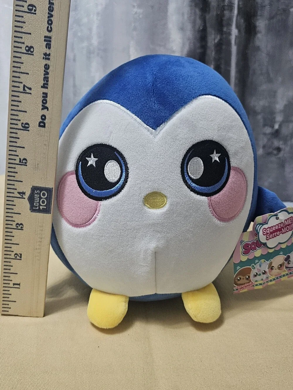 Squeezamals soft blue